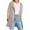 Pink, variant on VISALY Long Cardigans Cardigan with Pockets Womens Knit Cardigan Sweaters Oversized Open Front Long Sleeve Lapel Casual Jacket Fall Coat Oversized Cardigans Warm Cardigan Beige L