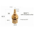 thumbnail image 2 of Replacement Brass Ceramic Tap Valve Cartridge G3/4 For Hot & Cold Faucet, 2 of 7