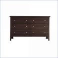thumbnail image 2 of Dressers Modern Fully Assembled with French Dovetail Drawers | Espresso | Particle Board, 2 of 6