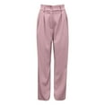 thumbnail image 4 of yunLCZ Wide Leg Pants Woman Women's Suit Pants Elegant Solid Color High Hanging Wide Leg Pants Straight Leg Pants, 4 of 4