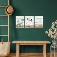 thumbnail image 2 of 3 Piece Rustic Canvas Wall Art Daisy in Jar with Blue Butterfly Painting Pictures Motivational Inspiring Prints Artwork for Office Living Room Bedroom Bathroom Decor Framed Ready to Hang, 2 of 6