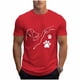 thumbnail image 2 of Tops para hombre, blusas y camisas de cuello redondo y manga corta para hombre, blusas casuales de cuello redondo con estampado de moda para hombre, blusas de cuello redondo y manga corta, camisas par, 2 of 6