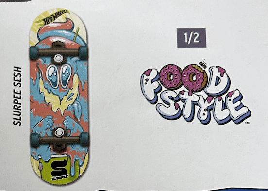 Hot Wheels 7-Eleven Skate Exclusive Set - Food Style (2 Set) Slurpee Hot Dog 2025