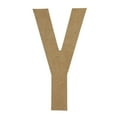 thumbnail image 1 of Wooden Letter Unfinished, Bebas Neue Font, Craft Cutout, 1 of 3