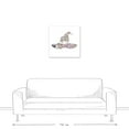 thumbnail image 3 of Creative Products Floral Witch Hat Muted 24x24 Canvas Wall Art, 3 of 5