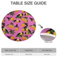 thumbnail image 6 of Round Picnic Table Cloth 100% Waterproof & Oil Proof, Elastic Fitted Table Cover for 36"-44" Round Tables, for Dining, Camping, Outdoor, 6 of 7