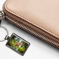 thumbnail image 5 of Basenji Dog Photo Metal Rectangle Keychain, 5 of 7