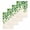 Beige, variant on Country Leaves Kitchen Dish Towels for Drying Dishes Set of 3, Watercolor Green Leaf Branches Vine Botanical Waffle Weave Microfiber Hand Tea Bathroom Towels Quick Dry & Absorbent Towel 15.7x23.6