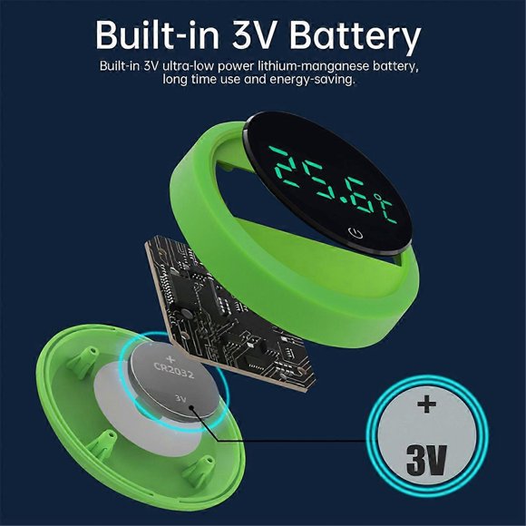 Aquarium Thermometer LED Display Electronic Aquarium Water Temp