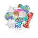 thumbnail image 5 of Globos de helado, globos numéricos, tema de helado versátil, globos de aluminio, globos de donut para suministros de fiesta temática Numero 1, 5 of 9
