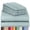 Light Teal, variant on Luxclub Cooling 4 piece Microfiber Bed Sheets & Pillowcases, Twin - Light Teal, High Thread Count 1800 Series, Extra Deep Pocket Wrinkle Free Breathable Sheet Sets