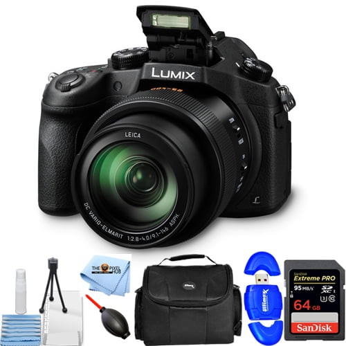Panasonic Lumix Dmc Fz1000 4k Digital Camera Starter Bundle Walmart Com Walmart Com