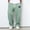 X-335Green, variant on ZHOGXU Mens Casual Pants Drawstring Elastic Waisted Solid Color Straight Fit Comfortable Trousers With Pockets For Daily Wear Black L