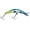 Blue/ Chartreuse UV, variant on Luhr-Jensen Rattling Kwikfish K16 Diving Plug