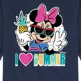 thumbnail image 3 of Mickey & Friends - I Heart Summer - Toddler And Youth Long Sleeve Graphic T-Shirt, 3 of 5