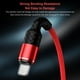 thumbnail image 5 of Cable de carga USB 3 en 1, línea de cargador múltiple, conector Micro USB tipo C, reemplazo para iPh, 5 of 8