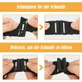 thumbnail image 3 of 2 Pcs Ceinture Élastique Décoration Ornement Simple Ajustable Adultes Ceinture Jeans Pantalons Femmes Hommes Ceintures, 3 of 8