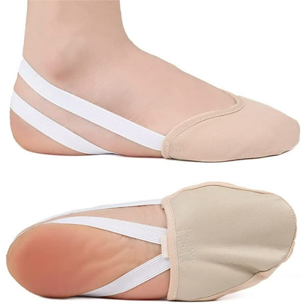 Half Sole Ballet Dance Shoes Socks, Breathable Anti-Slip Half Sole