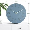 thumbnail image 2 of Reloj silencioso moderno y creativo para sala de estar nórdica, 2 of 5