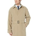 thumbnail image 5 of Men's Single Breasted Taupe Full Length All Year Round Raincoat 38R, 5 of 11