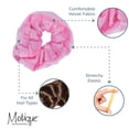 thumbnail image 4 of Velvet Solid Scrunchies - Set of 2 (Light Pink), 4 of 5