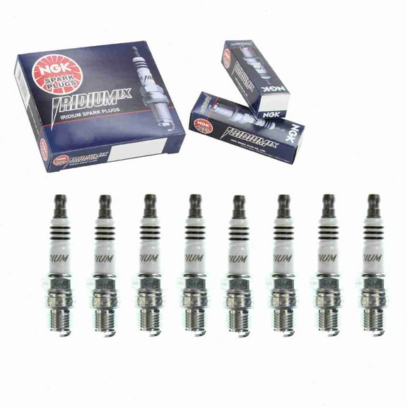 8 pc NGK 2318 Iridium IX Spark Plugs for 4510 5331 ITF20 PTF20TT Ignition Wire Secondary
