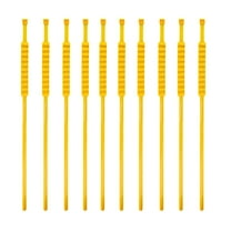 10-Pack Heavy Duty Winter Snow Chains for Cars & SUVs - Anti-Skid Tire Cable Tires with Extreme Ice & Snow Traction, Universal Fit Vehicle Snow Chains