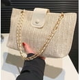 thumbnail image 5 of Kukuzhu Hobo Purse for Women Straw Shoulder Handbags Fashion Summer Straw Purses and Handbags Summer, 5 of 5