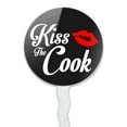 thumbnail image 2 of Kiss the Cook Cupcake Picks Toppers Decoration Set of 6, 2 of 6