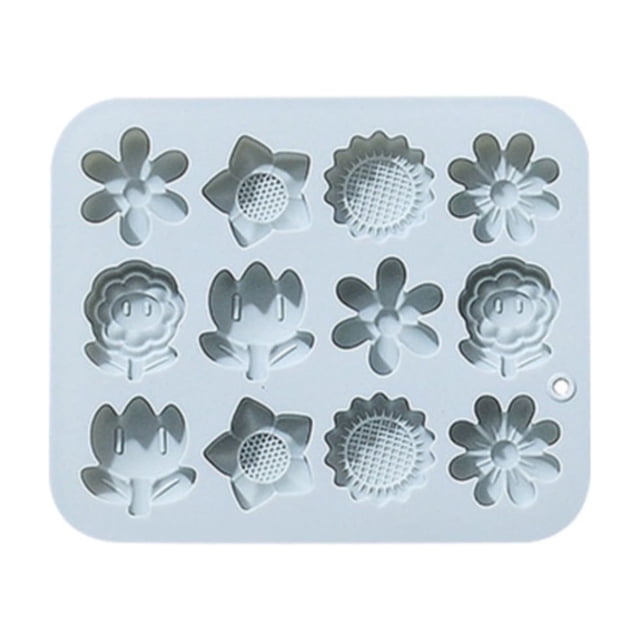 Molde de silicona para flores, fondant, pasteles, chocolate y galletas. Herramientas para decorar pasteles.