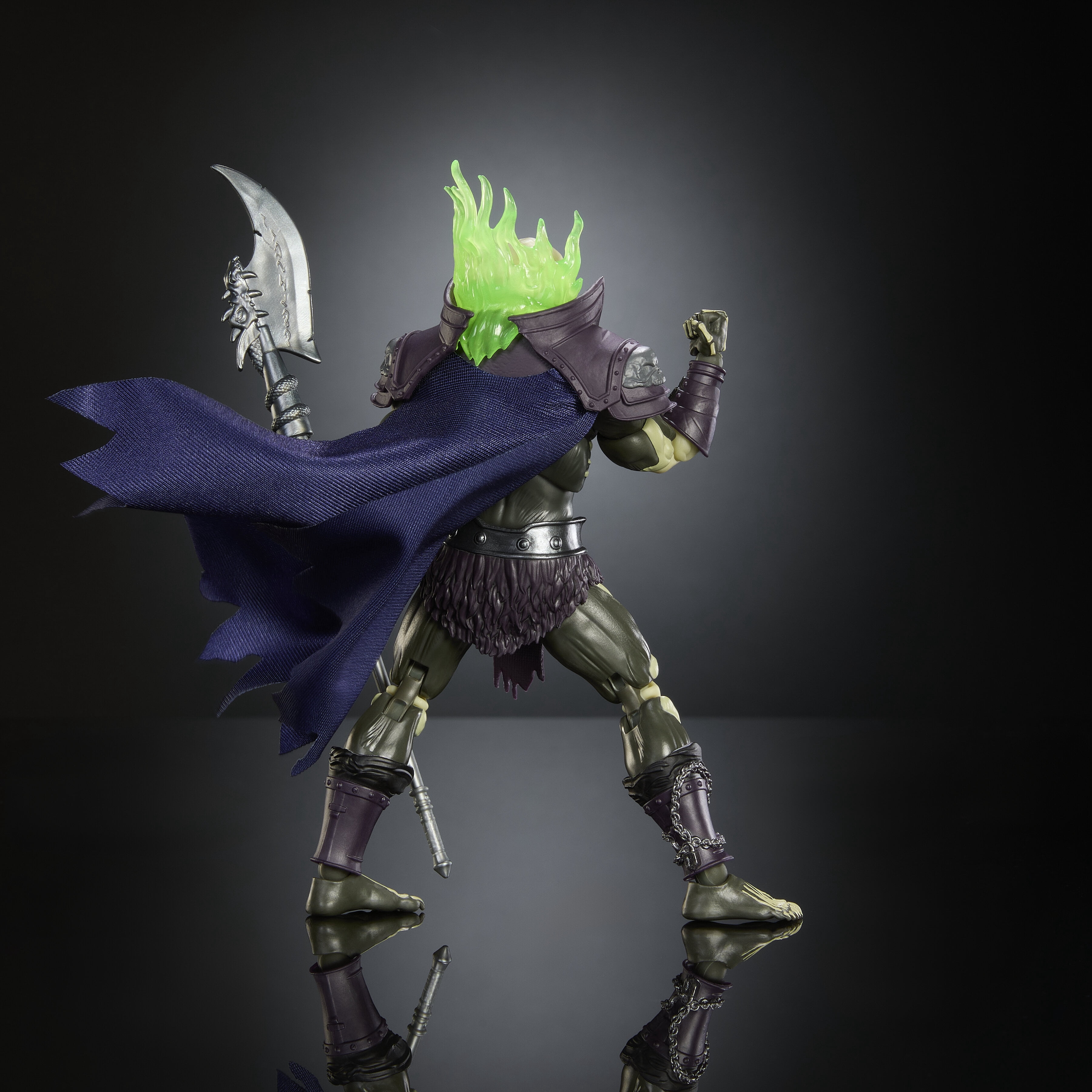 Masters of the Universe Chronicles Scare Glow Action Figure Toy MOTU 1:12 Scale 32 Articulations