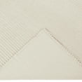 thumbnail image 4 of Better Trends 100% Cotton King Bedspread – Soft & Cozy Classic Stripe Coverlet, Machine Washable (120" x 110", Ivory) Jullian Collection, 4 of 4