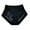 Black, variant on Women's Sheer Mesh Panties Breathable Soft Comfortable Underwear High Waisted Briefs Seamless Stretchable Lace Trim