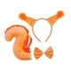 thumbnail image 1 of Kit de disfraz de cola de animal para cosplay, diadema para fiestas temáticas de animales, fiestas, decoración naranja, 1 of 8