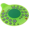 thumbnail image 1 of Tapón de drenaje para bañera, tapón de silicona para bañera, cubierta de drenaje universal para bañera, regalo para bebés y niños pequeños (fútbol verde), 1 of 4