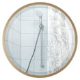 thumbnail image 1 of OVALCREST - London Framed Circle Mirror - Gold Spray 31 1/8" x 31 1/8", 1 of 7