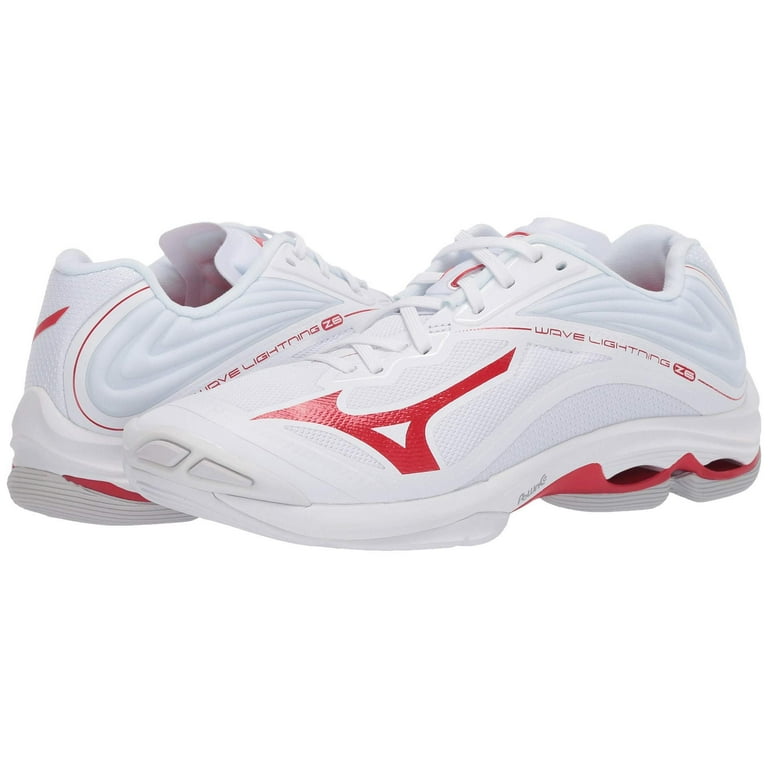 Mizuno Wave Lightning Z6 Women's Volleyball Shoe, Size 9, White