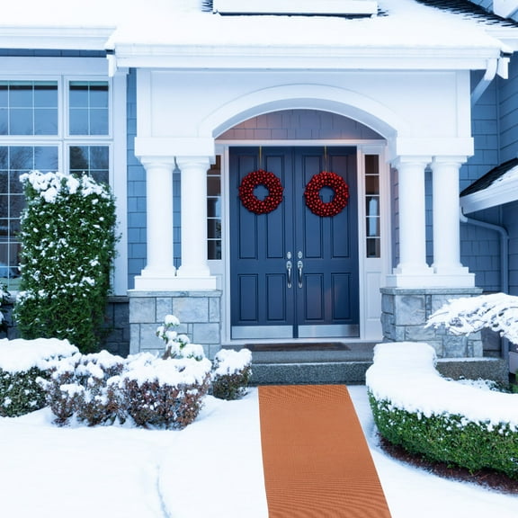 Raindrops Outdoor Step Rug Anti Slip Rug Pad For Snow Winter Mat For Walkways Carpet Snow Carpet No Slip Ice Carpet Ice Mat For Outdoor