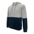 thumbnail image 3 of Sudadera George Talla M con Capucha 2 Bloques Azul Marino con Gris Jaspe, 3 of 4