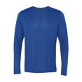 thumbnail image 2 of Gildan - Performance Tech Long Sleeve T-Shirt - 47400 - Marbled Royal - Size: XS, 2 of 3
