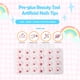 thumbnail image 3 of Guardurnaity 1 juego de puntas de uñas artificiales dibujos animados decoraciones desmontables PNT-16-17 Type3 NO3 Guardurnaity CE011465-17, 3 of 6