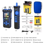 NOYAFA NF-8508 Multifunction Network Cable Tester, OPM VFL PoE Wire Tracer, Black