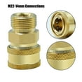 thumbnail image 5 of M22 Quick Release Connector To 1/4 Adapter Pressure Washer Coupling 14Mm Fitting, 5 of 8