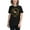 Black, variant on Zodiac Goddess Aries Women's graphic t-shirt