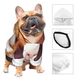 thumbnail image 3 of Balery Cartoon Guinea Pig Sudadera con Capucha para Perros Pequeños – Ropa para Mascotas, Disfraz para Perros y Gatos, Ideal para Fiestas y Cosplay-Small, 3 of 7