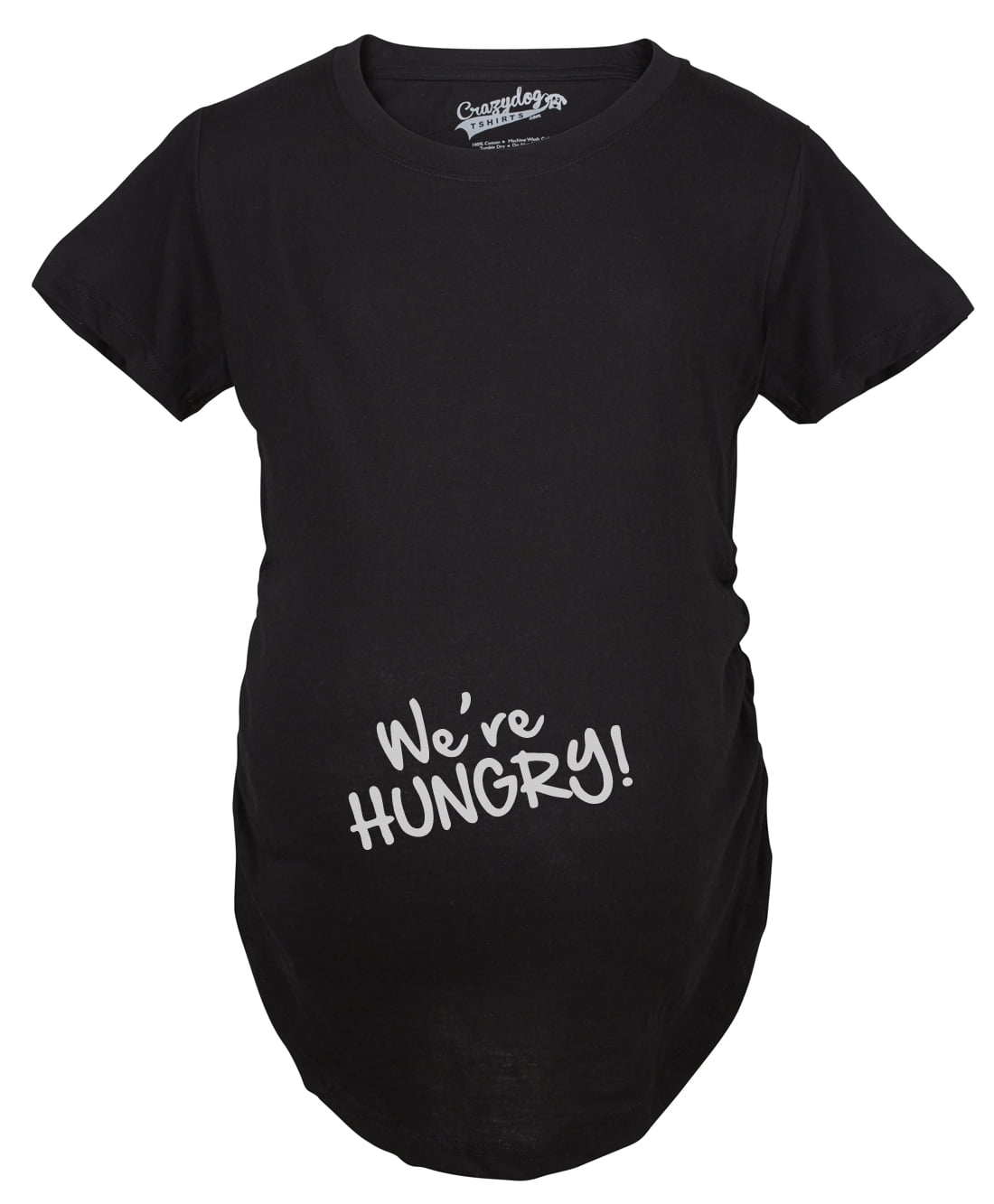 We are Hungry Funny Pregnancy T-shirt 