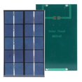thumbnail image 2 of Cargador de batería portátil para exteriores para camping y proyectos de bricolaje Mini panel solar de polisilicio de 1,9 W y 5 V, 2 of 8