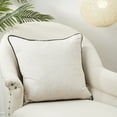thumbnail image 3 of Saro Lifestyle Toscana Daydream Throw Pillow Cover with Piping, 3 of 3