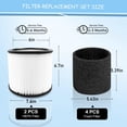 thumbnail image 3 of Filtro de repuesto para Shop Vac 90304, 90350, 90333, 90585, 3 of 5