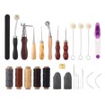 thumbnail image 3 of 27 piezas de herramientas para trabajar el cuero Nikou kit de costura y reparación, 3 of 15